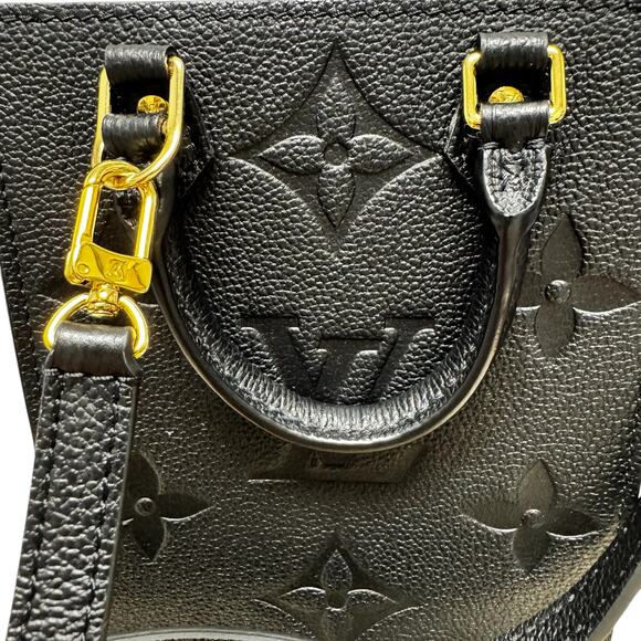 Louis Vuitton Black 2020 Monogram Petit Sac Plat Satchel Purse - Picture 3 of 13